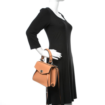 Proenza Schouler Calfskin Small Hava Top Handle Bag Wheat 3 of 10