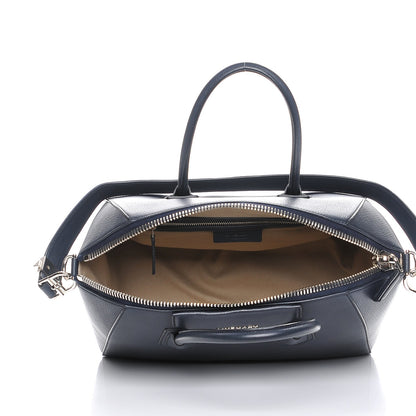 Givenchy Sugar Goatskin Medium Antigona Navy 6 of 8
