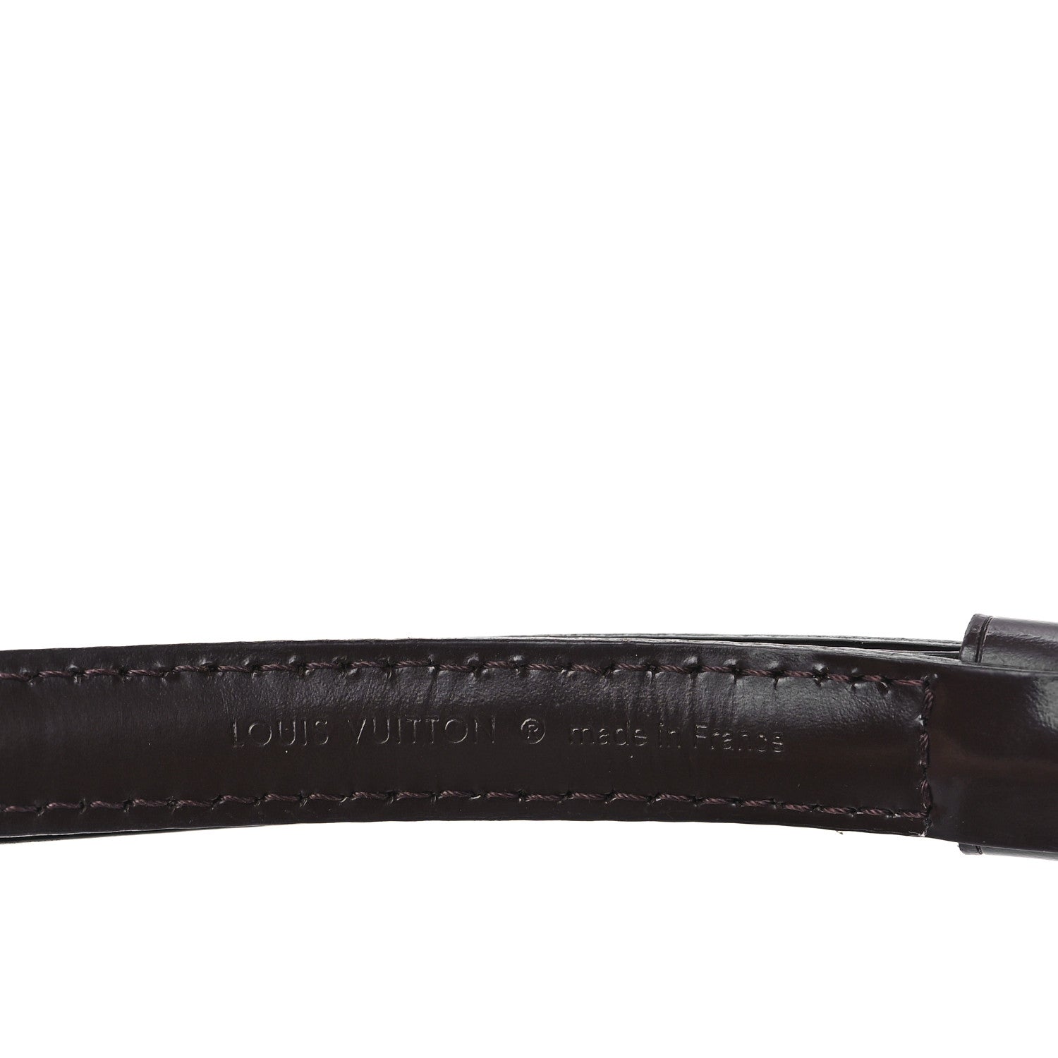 Louis Vuitton Calfskin 16mm Adjustable Shoulder Strap Ebene 4 of 4