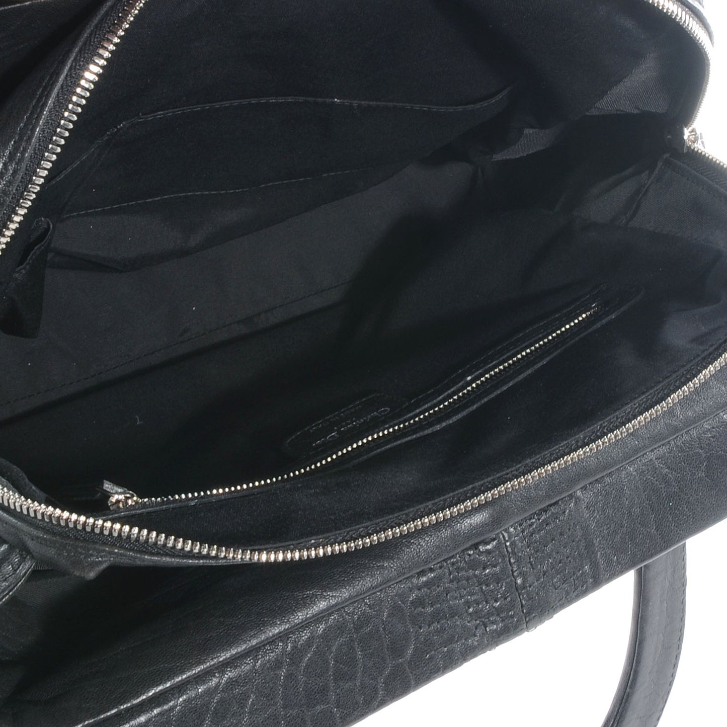 Lambskin Karenina Large Tote Black
