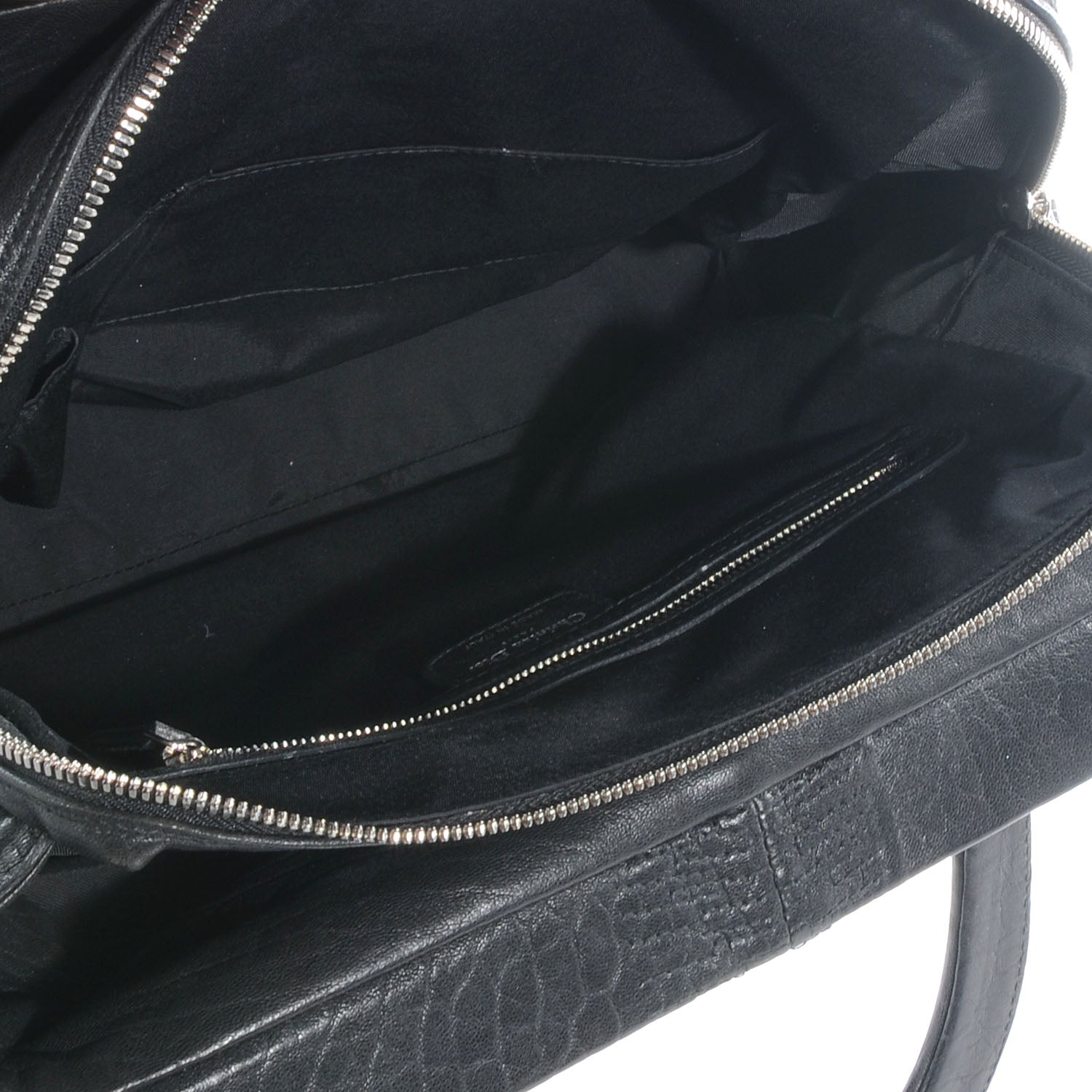 Christian Dior Lambskin Karenina Large Tote Black 6 of 8