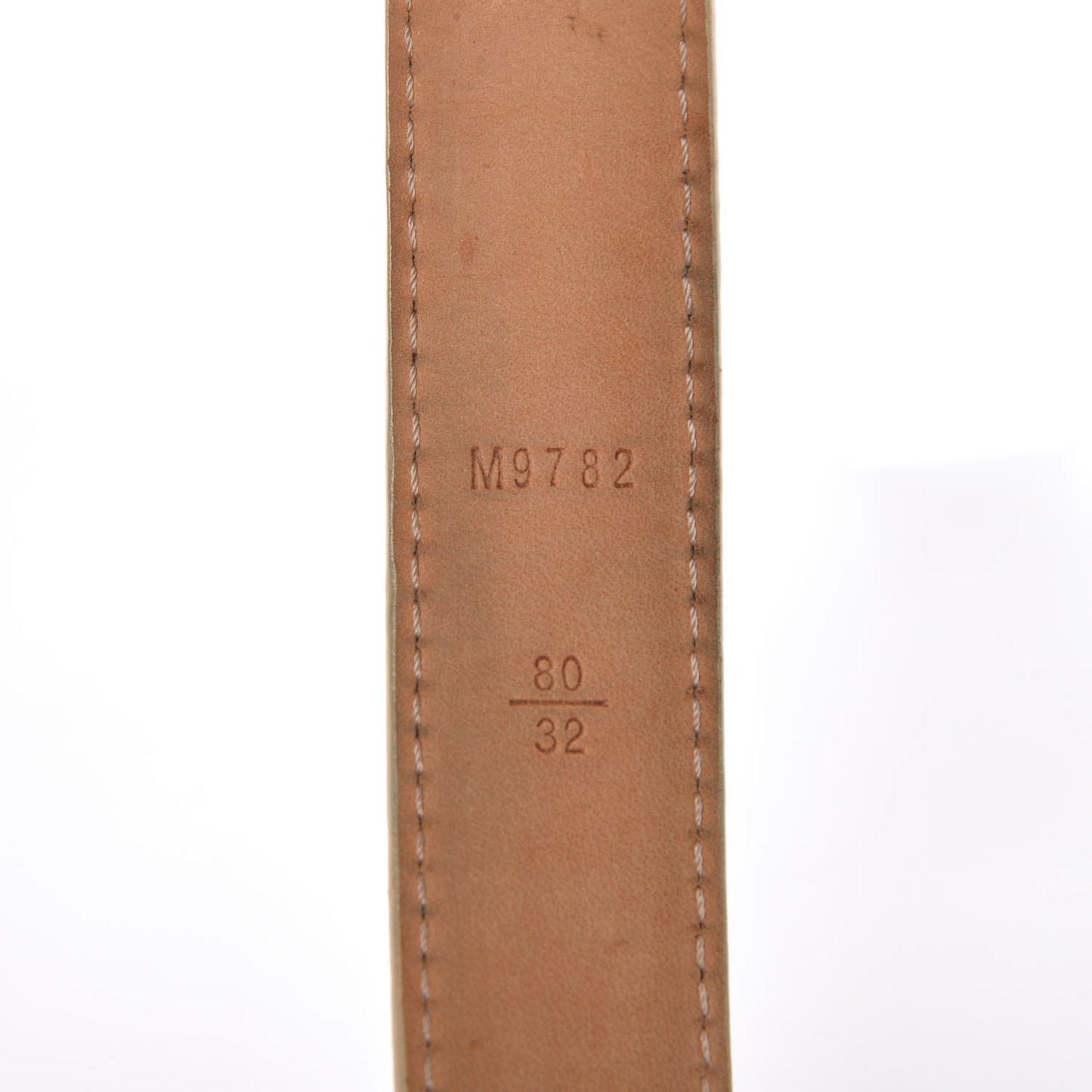Damier Azur 25mm Belt 80 32