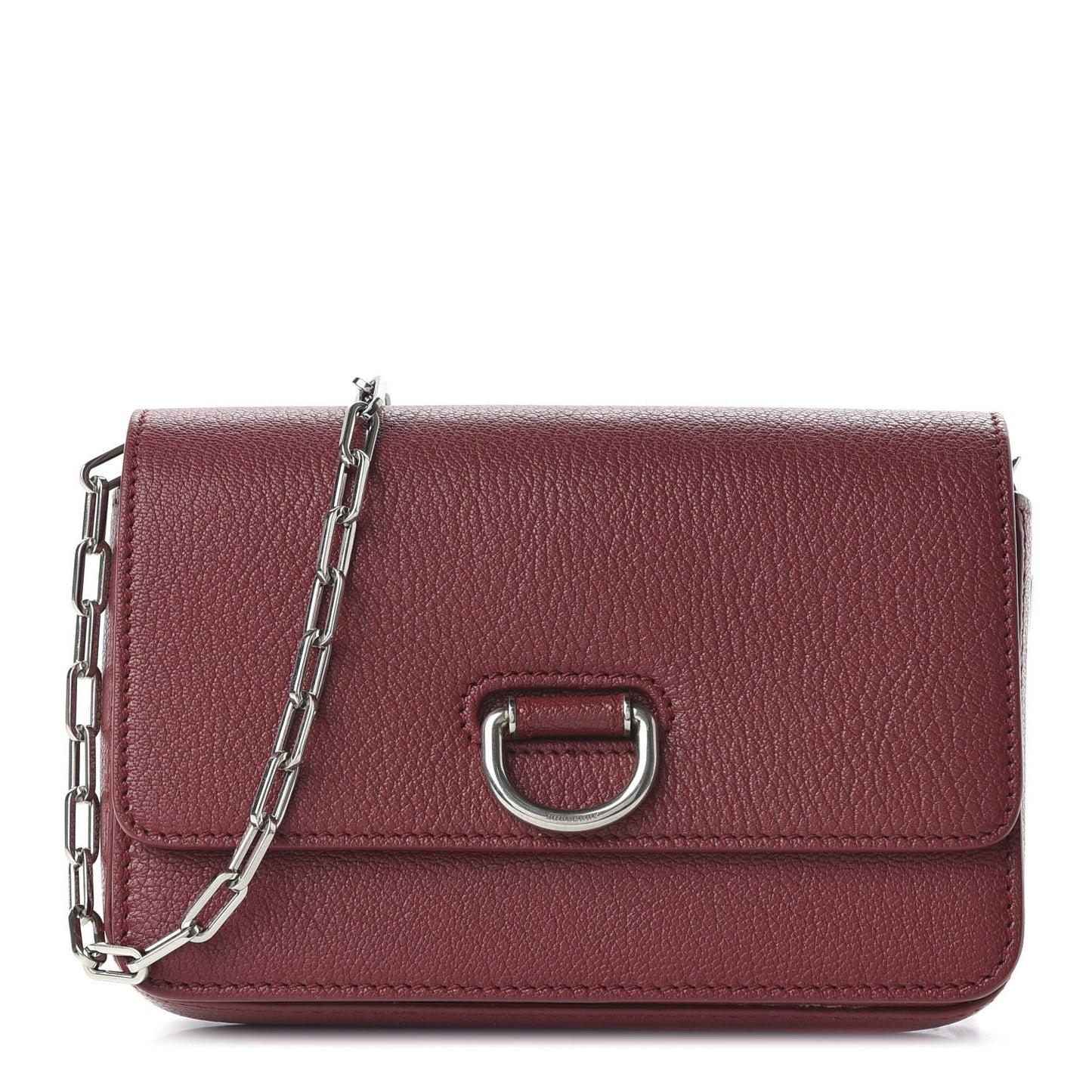 Hayes Goatskin D-Ring Mini Bag Crimson