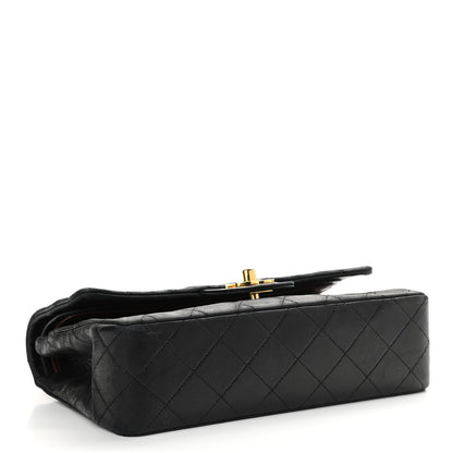 Chanel Lambskin Quilted Small Double Flap Black 4 of 14