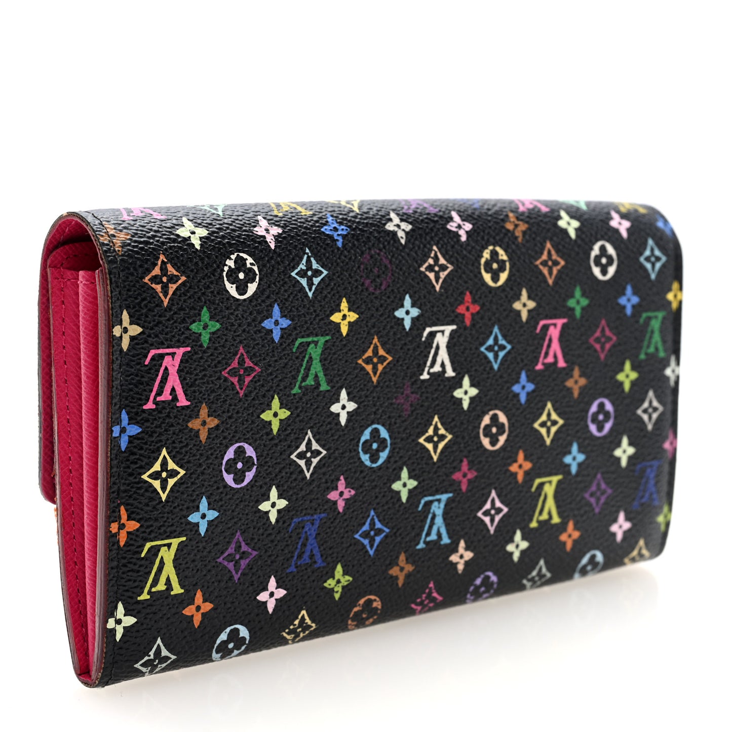 Monogram Multicolor Sarah Wallet Black Grenade