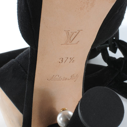 Louis Vuitton Pearl Heels Pumps 37.5 5 of 6