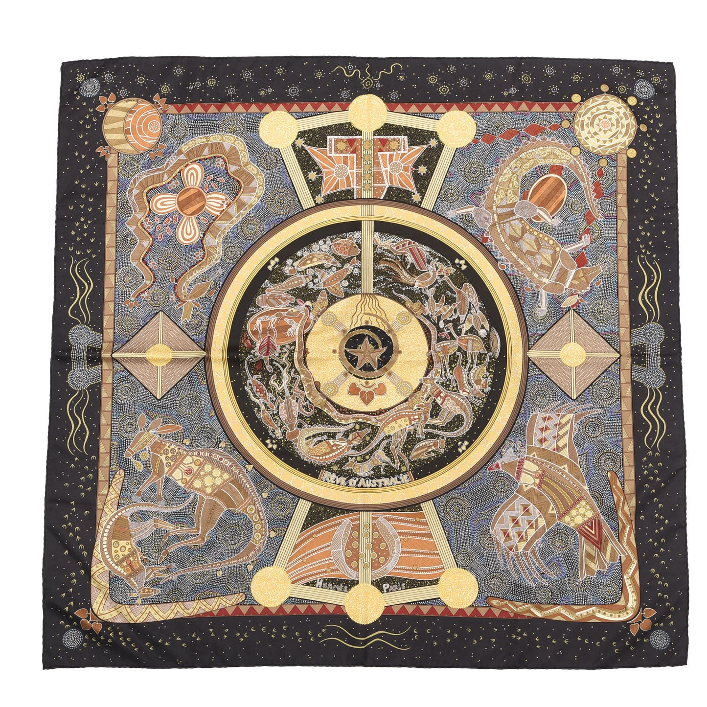 Silk Reve D'Australie Scarf 90