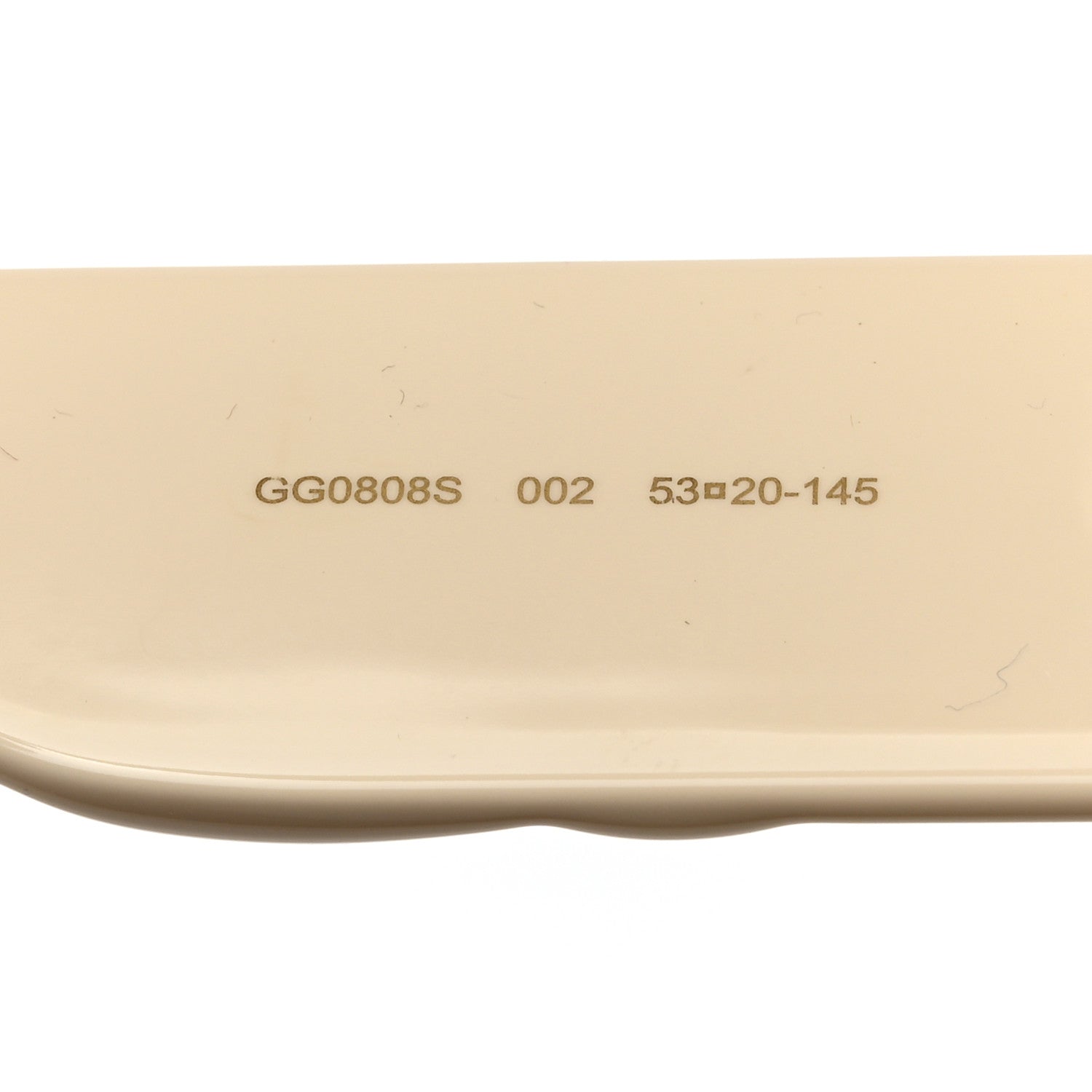 Gucci Acetate GG Butterfly Sunglasses GG0808S Ivory 5 of 8