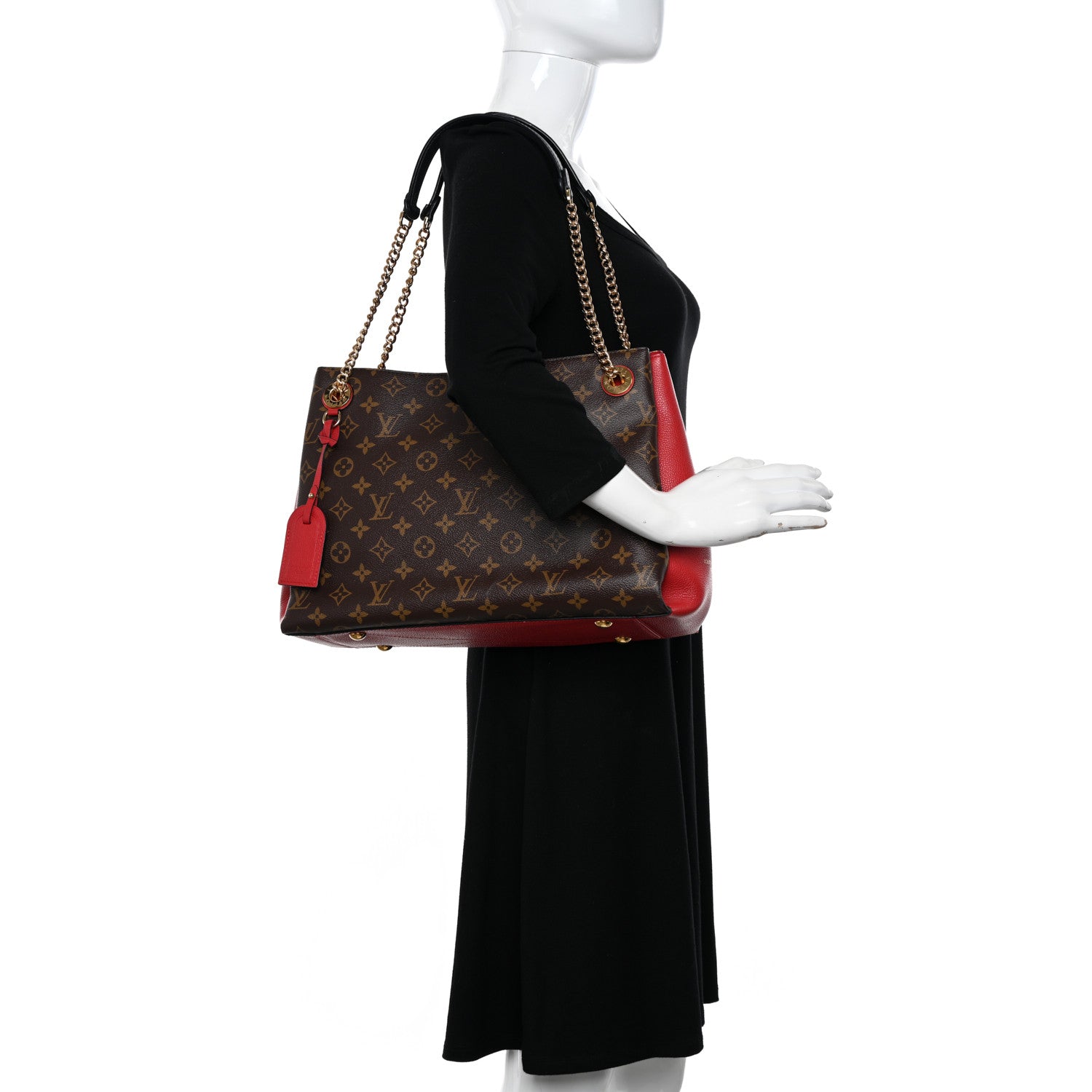 Louis Vuitton Monogram Surene MM Cherry 2 of 13