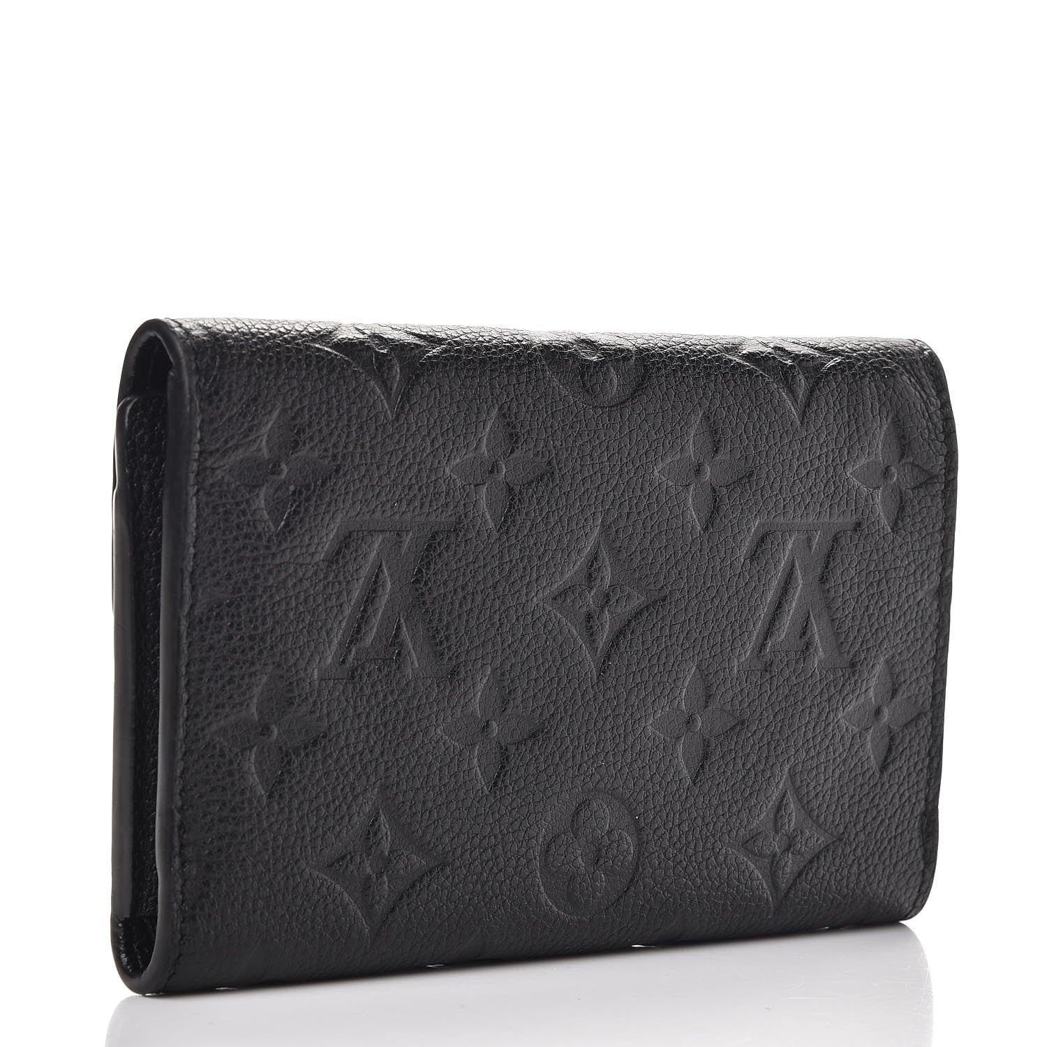 Louis Vuitton Empreinte Compact Curieuse Wallet Black 3 of 7