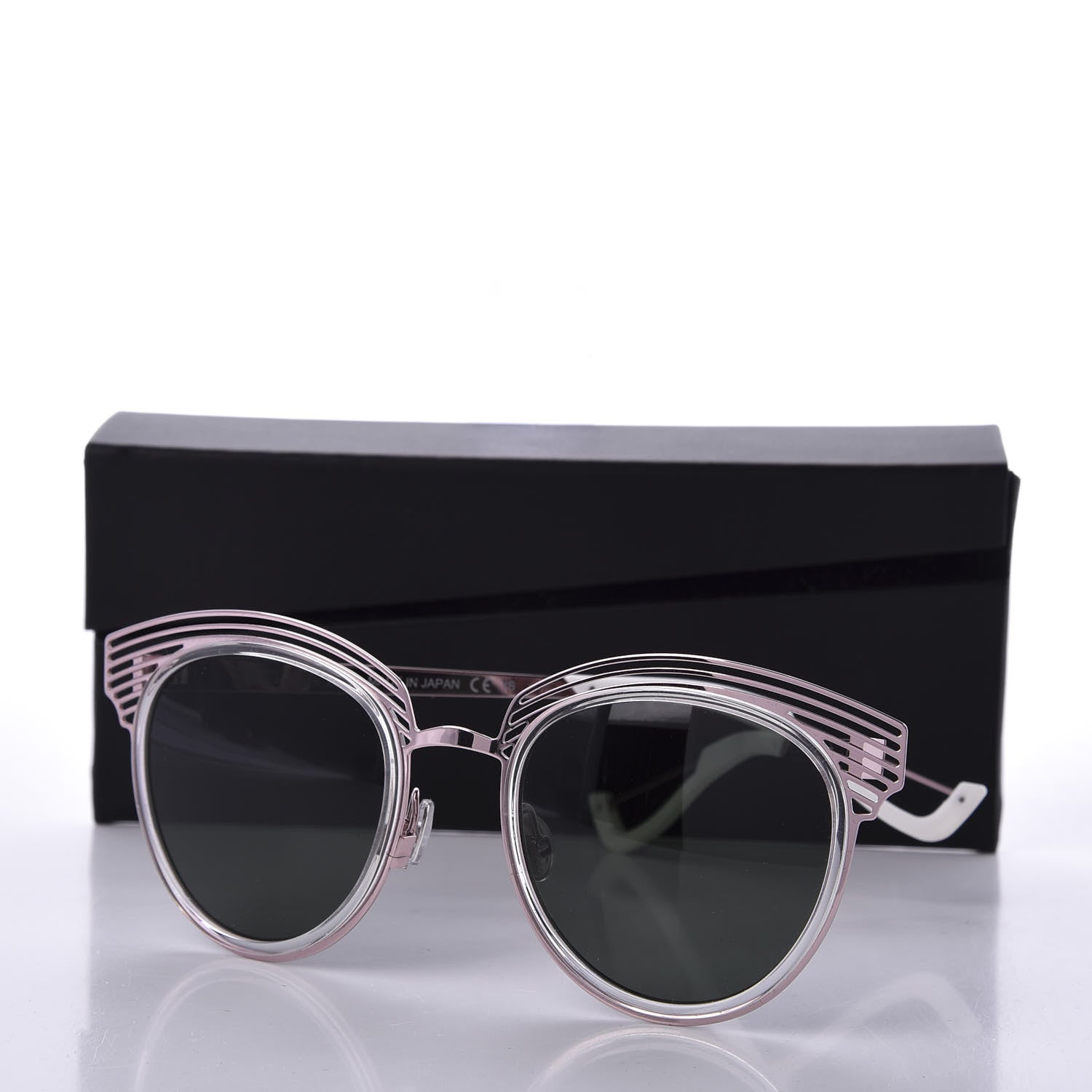 Christian Dior Acetate Enigme Sunglasses Pink White 11 of 11