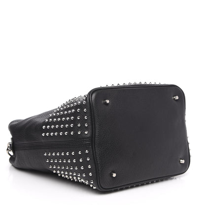 Burberry Calfskin Studded Medium Susanna Hobo Black 4 of 10