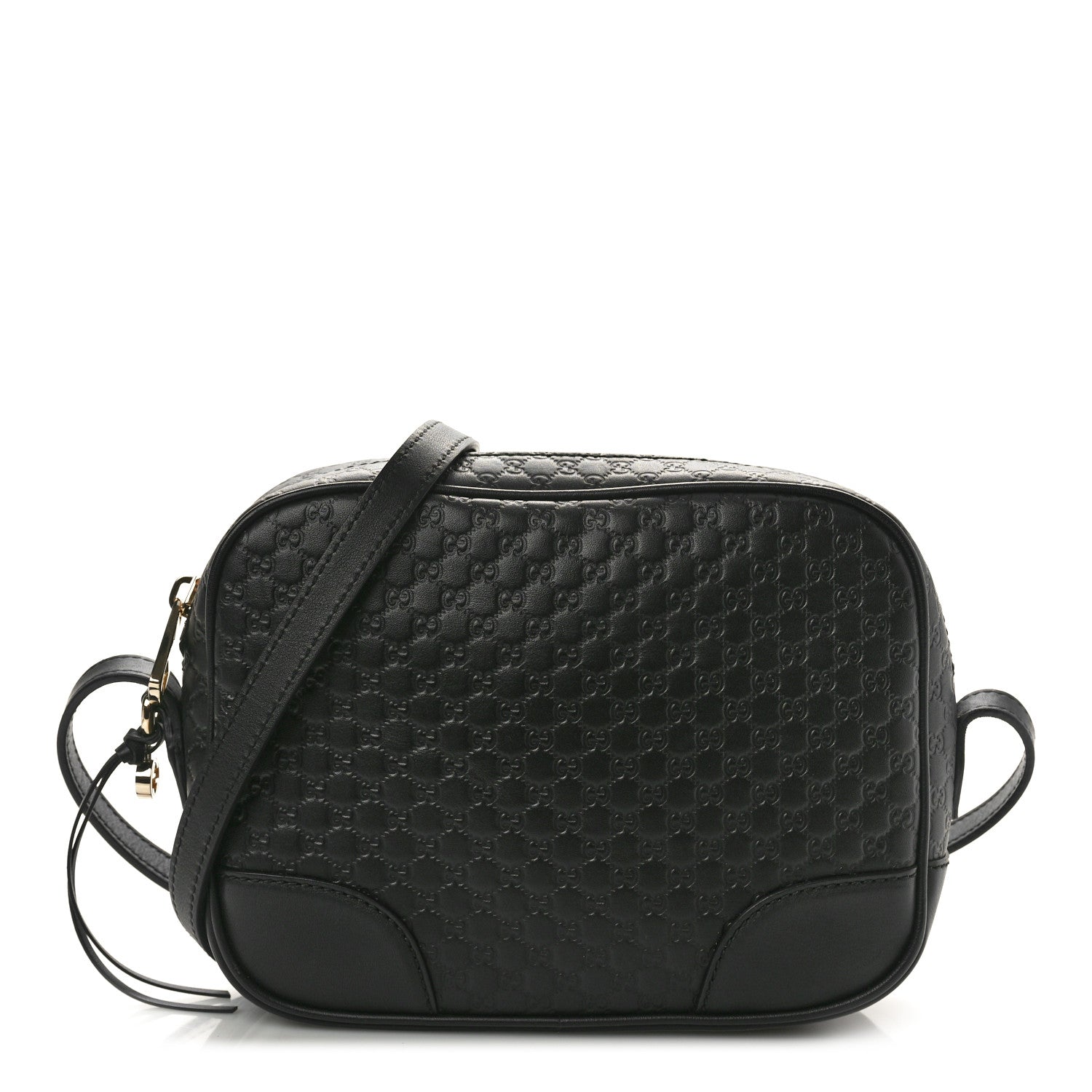 Gucci Microguccissima Mini Bree Messenger Bag Black 1 of 10