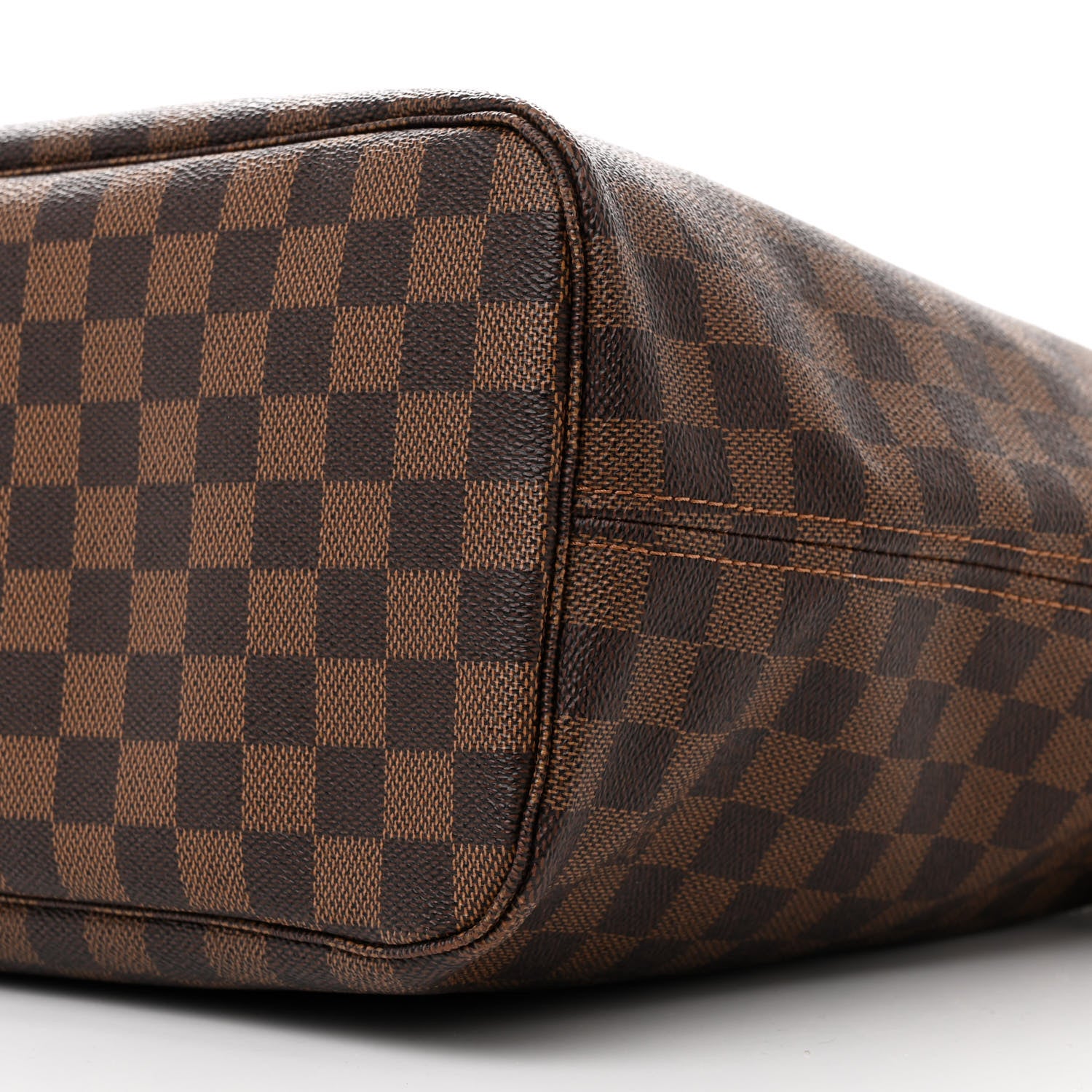 Louis Vuitton Damier Ebene Neo Neverfull MM Rose Ballerine 10 of 10