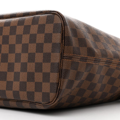 Louis Vuitton Damier Ebene Neo Neverfull MM Rose Ballerine 10 of 10