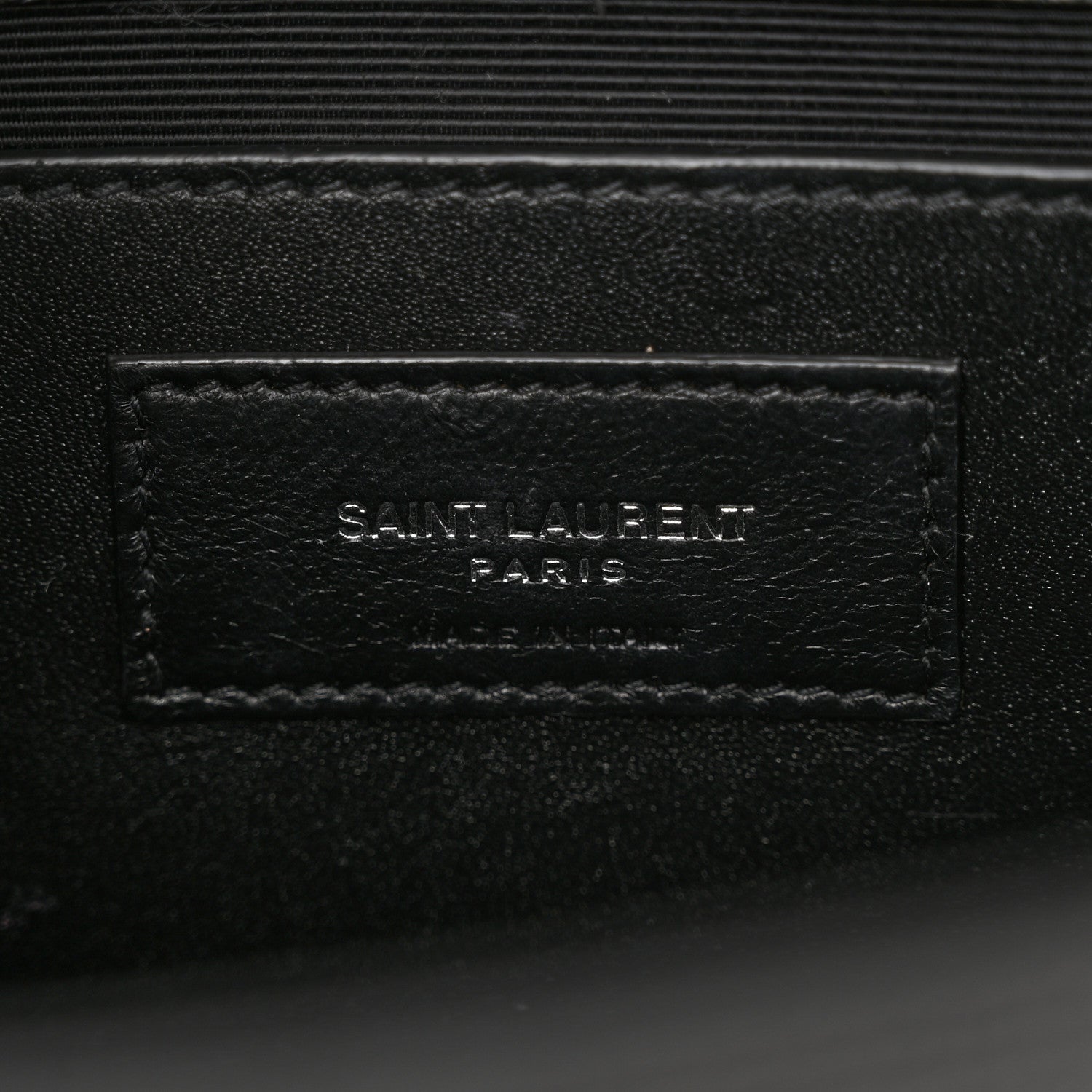 Saint Laurent Smooth Calfskin Medium Classic Monogram Kate Tassel Satchel Black 6 of 11