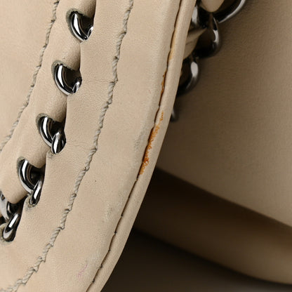 Chanel Smooth Calfskin Luxe Ligne Flap Light Beige 13 of 13