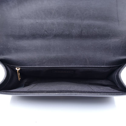 Chanel Lambskin Quilted New Medium Boy Flap Black 5 of 10