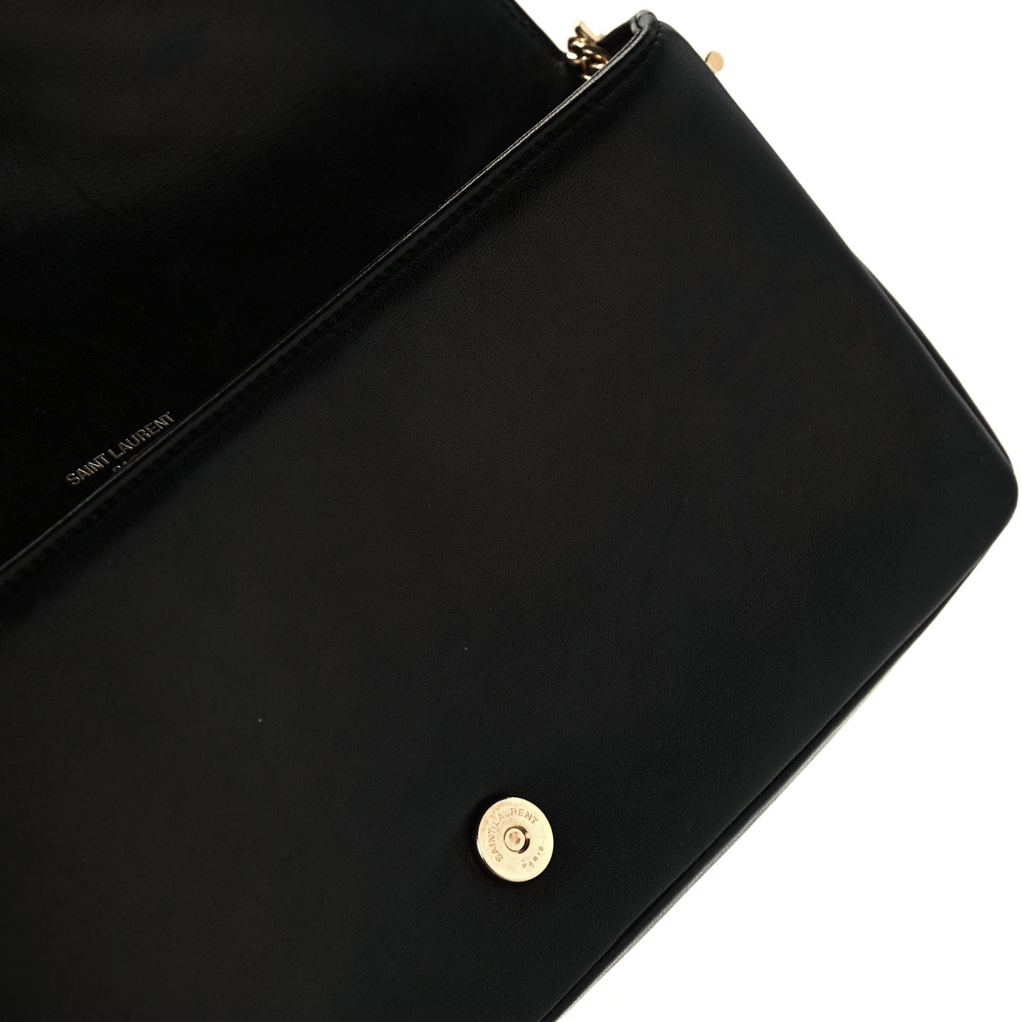 Lambskin Matelasse Monogram Kate 99 Black