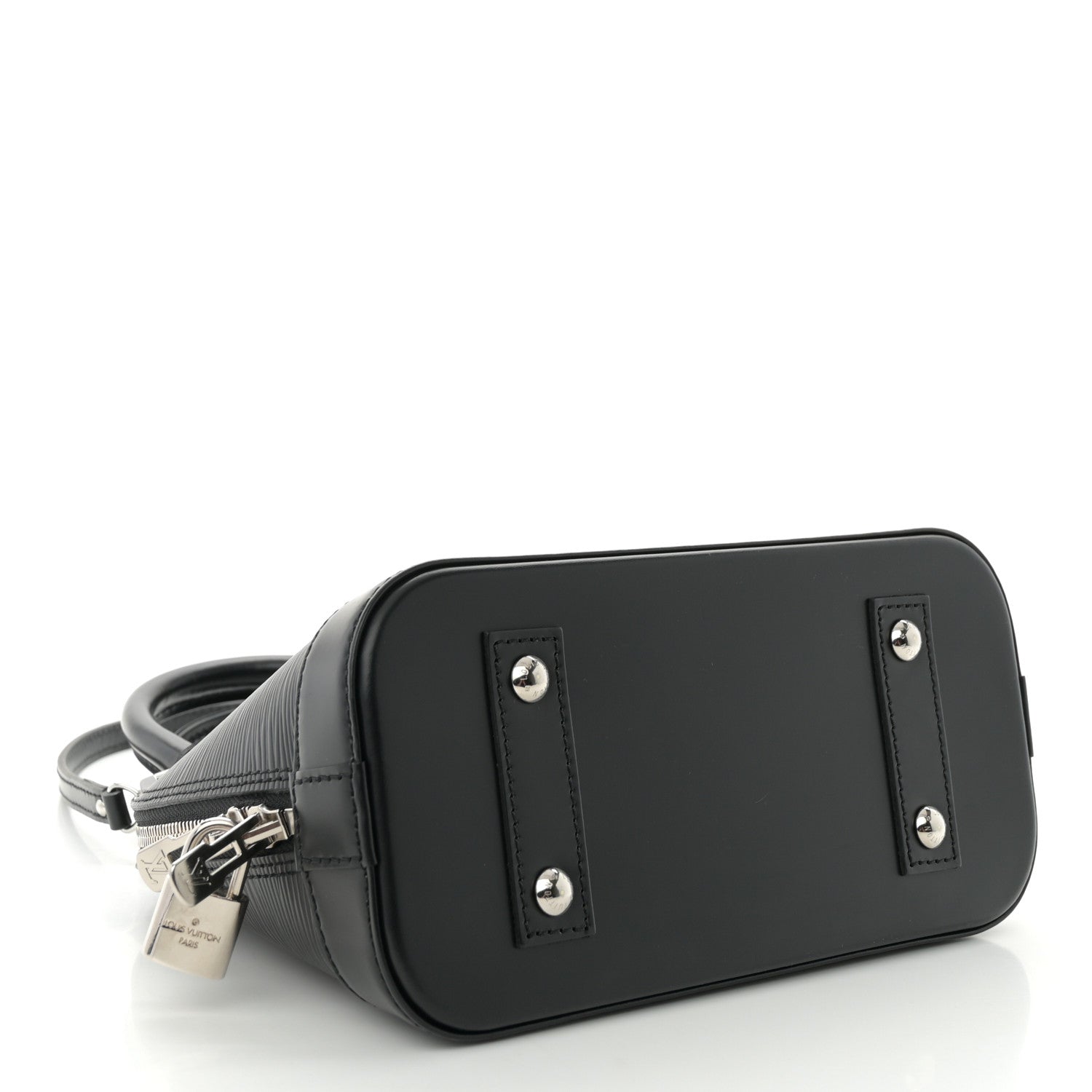 Louis Vuitton Epi Alma BB Black 4 of 9