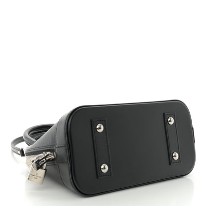 Louis Vuitton Epi Alma BB Black 4 of 9