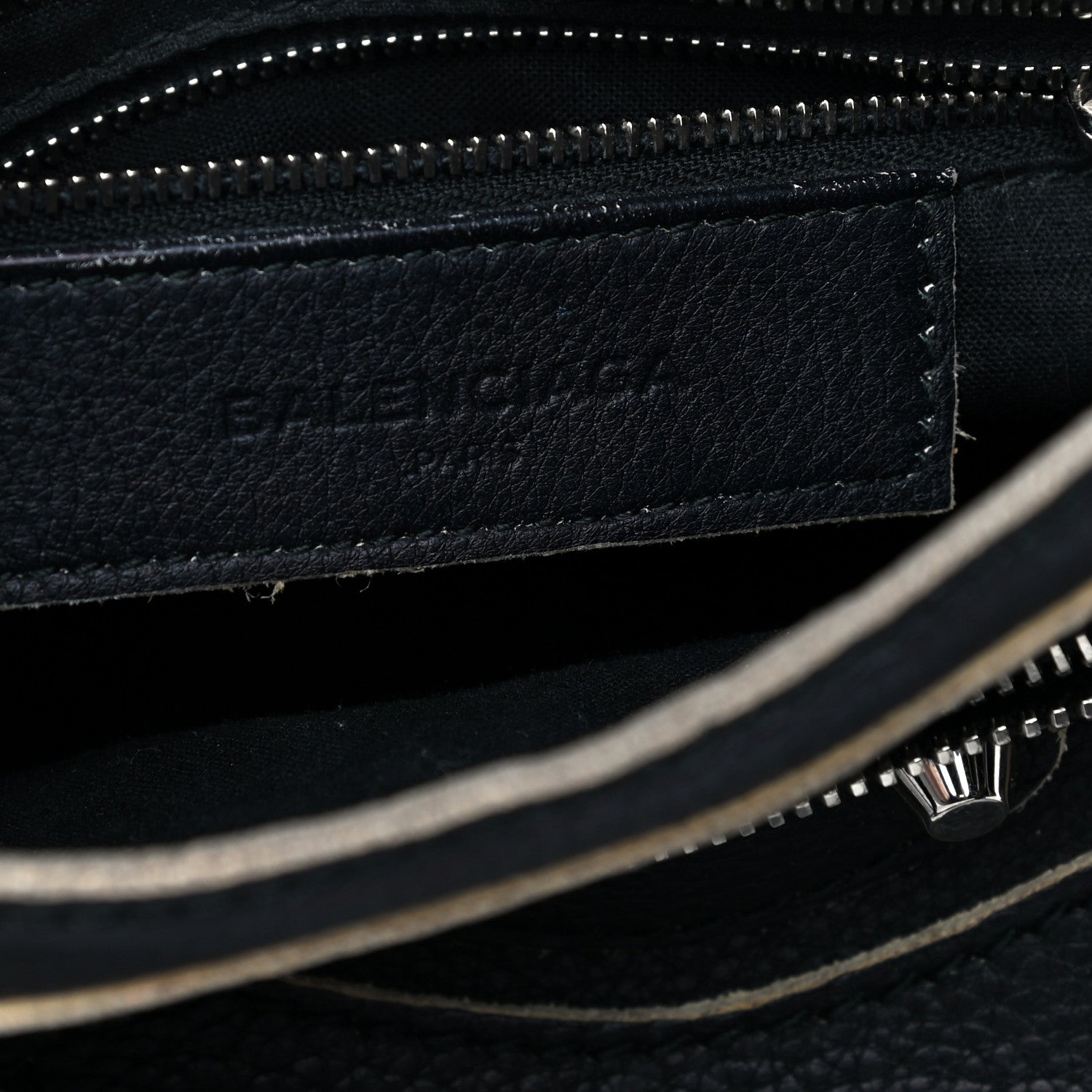 Balenciaga Supple Grained Calfskin Classic Silver Hardware Highlight Mini City Black 6 of 20