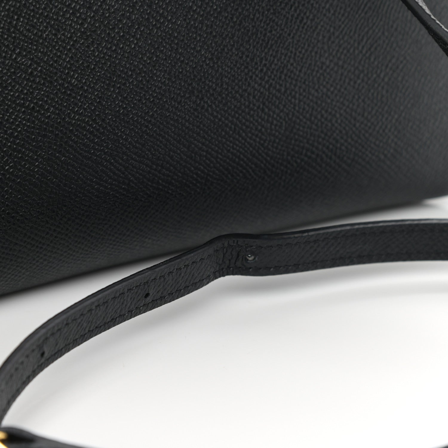 Celine Grained Calfskin Nano Belt Bag Black 8 of 9