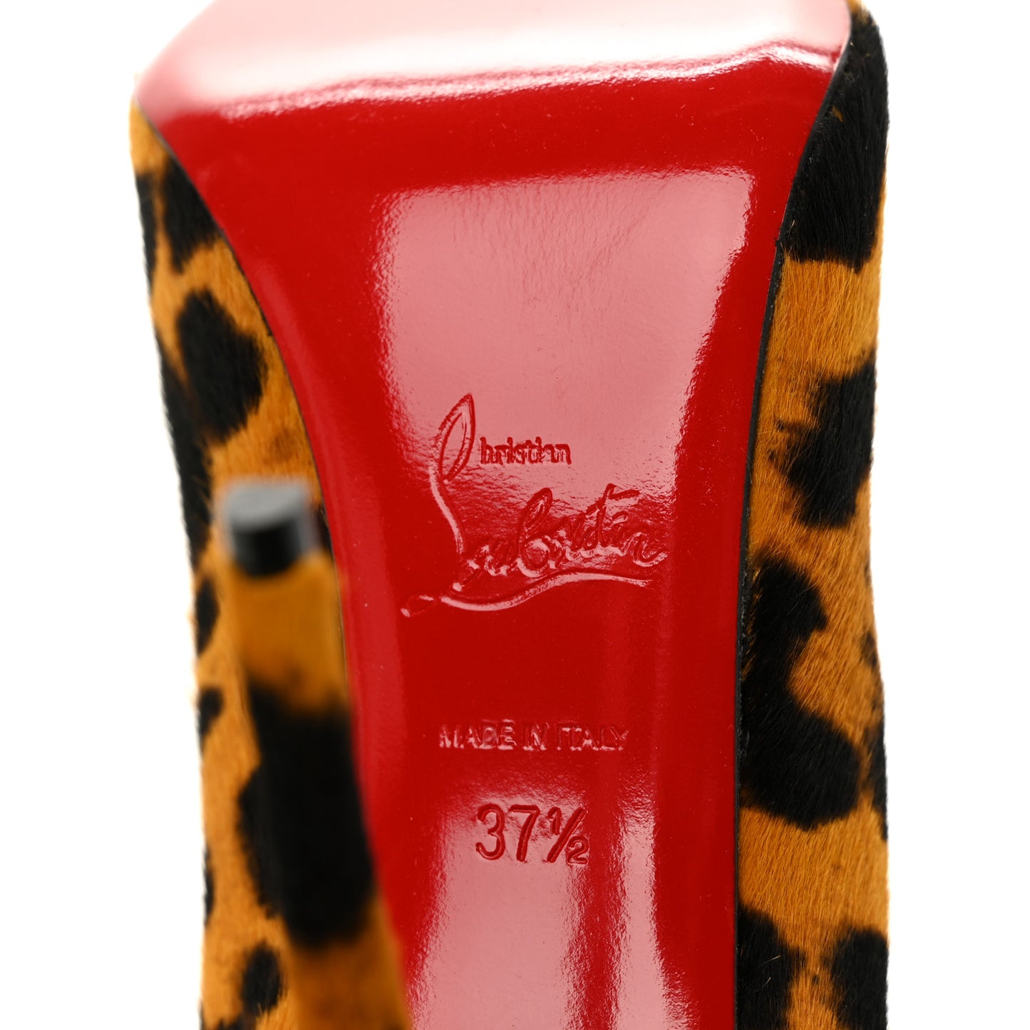Calf Hair Leopard Kate 100 Pumps 37.5 Spicy