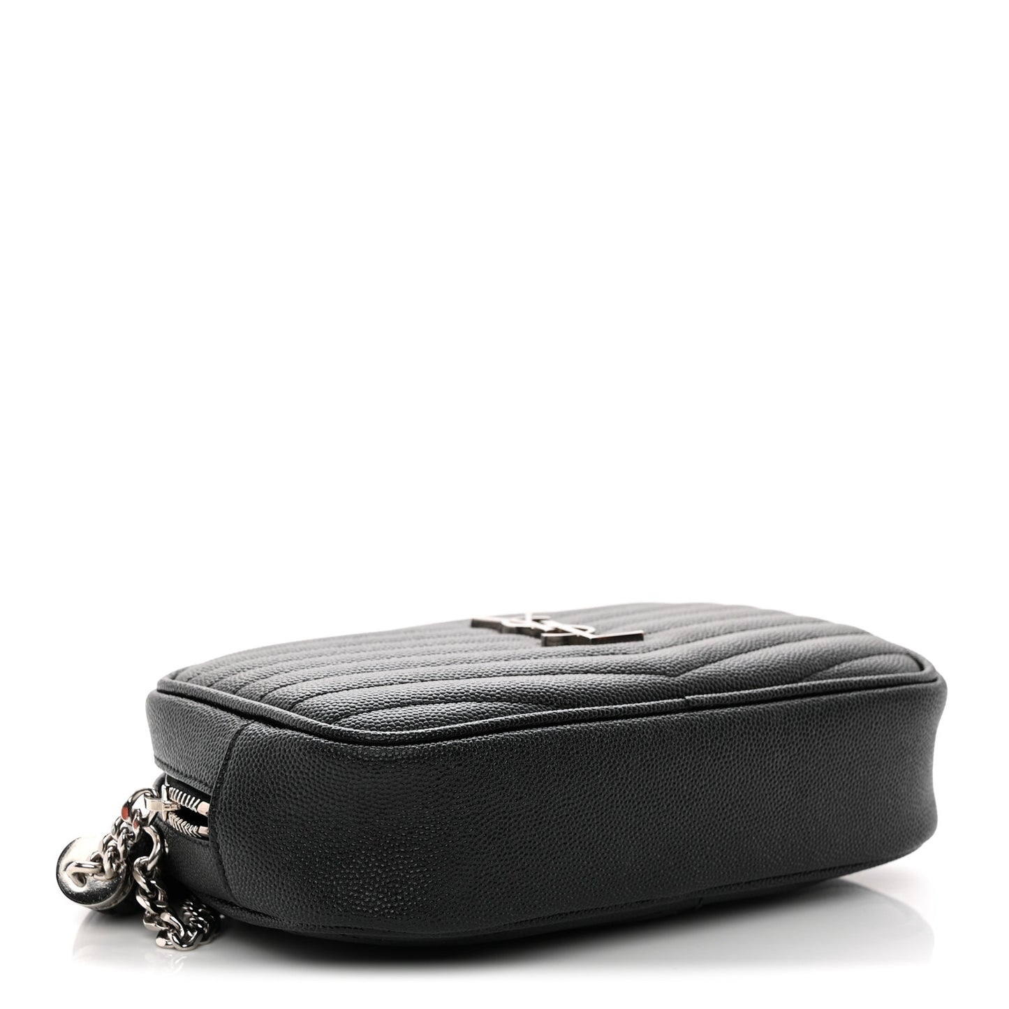 Grain De Poudre Matelasse Monogram Mini Lou Camera Bag Black
