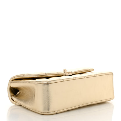Chanel Metallic Lambskin Quilted Flap Gold 4 of 11