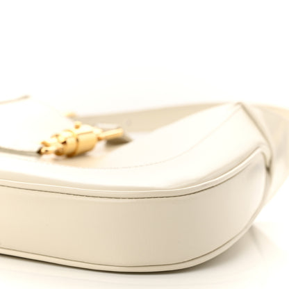 Gucci Boarded Dyana Lux Calfskin Small Jackie 1961 Hobo Mystic White 10 of 15