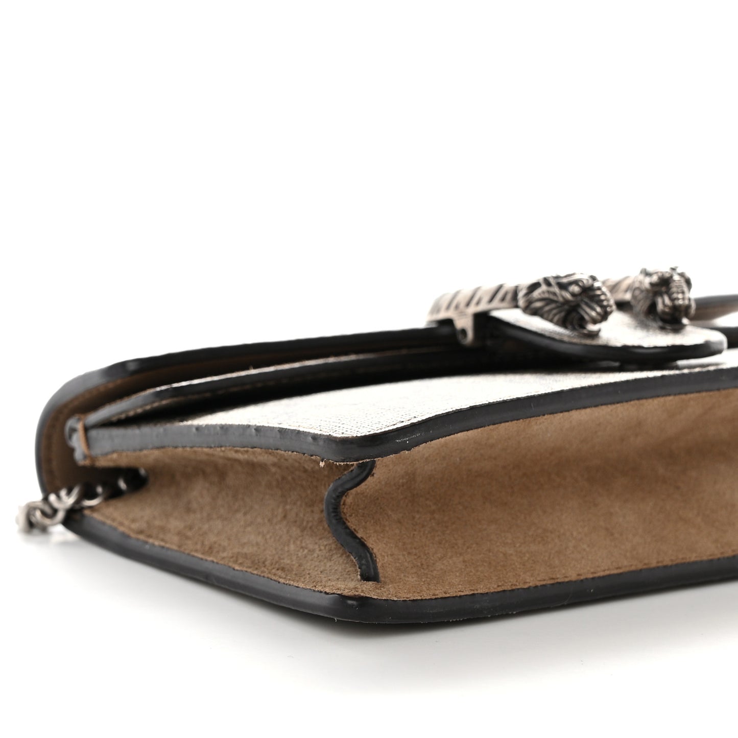 GG Supreme Monogram Super Mini Dionysus Shoulder Bag Taupe