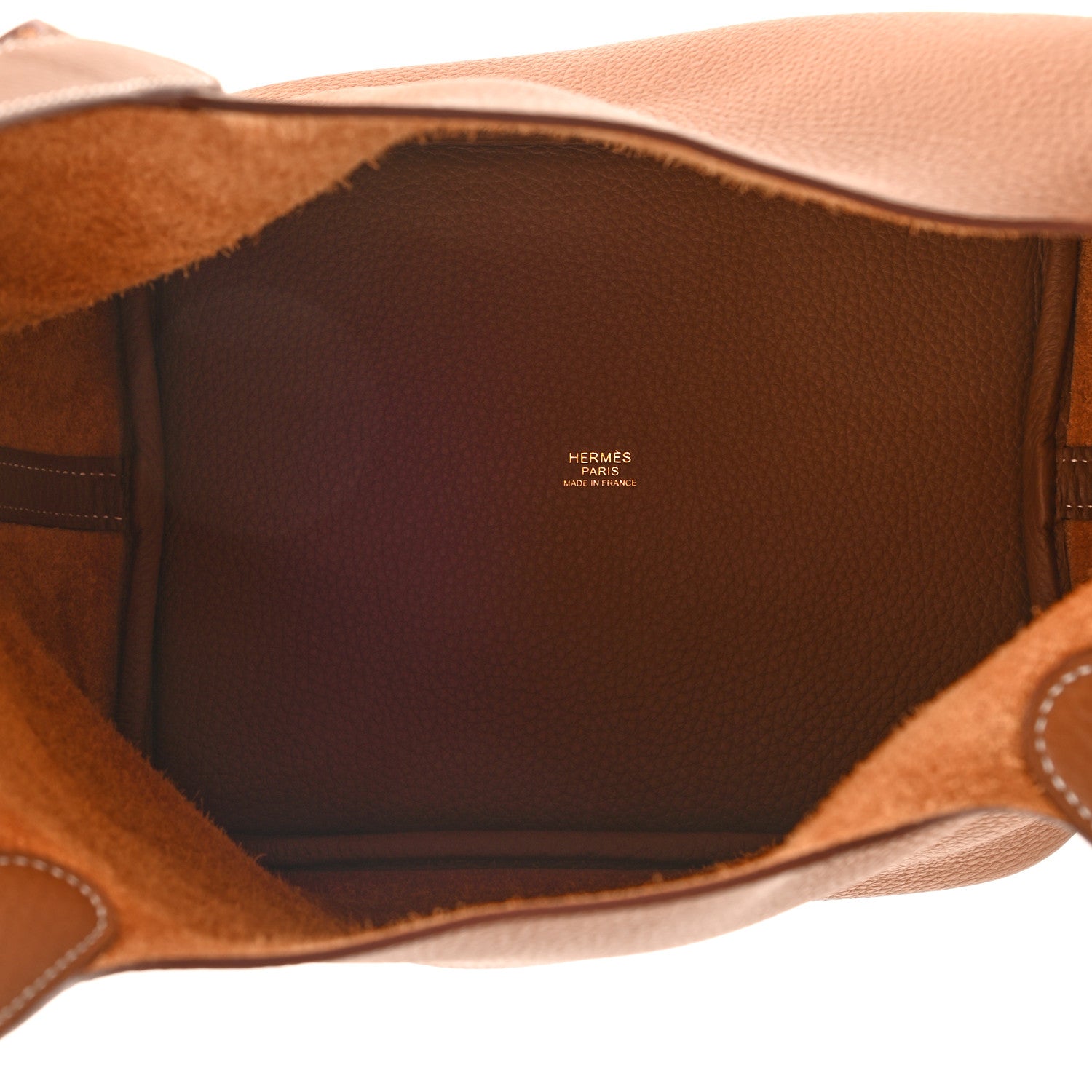 Hermes Taurillon Clemence Picotin Lock 22 MM Gold 5 of 11