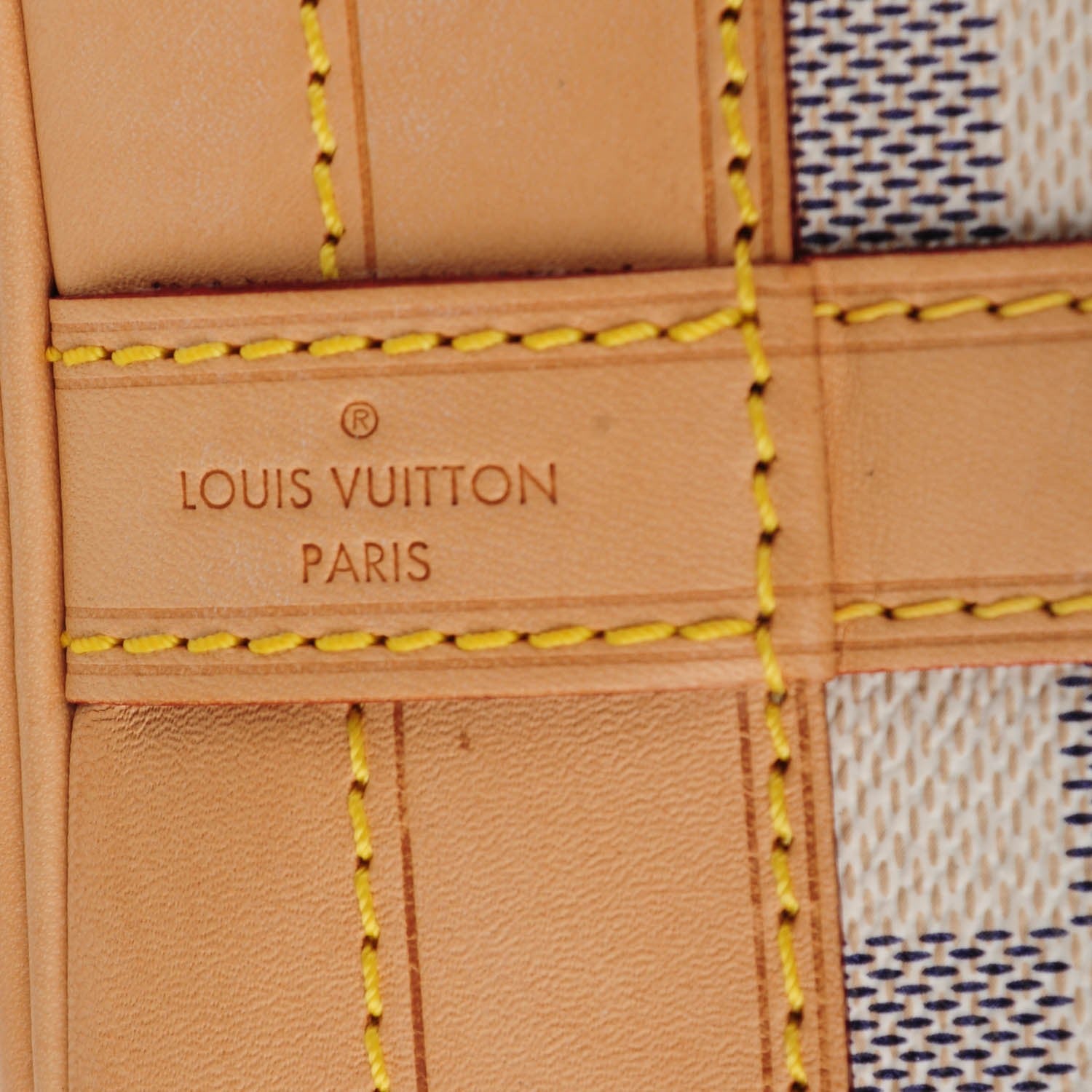Louis Vuitton Damier Azur Noe 6 of 8