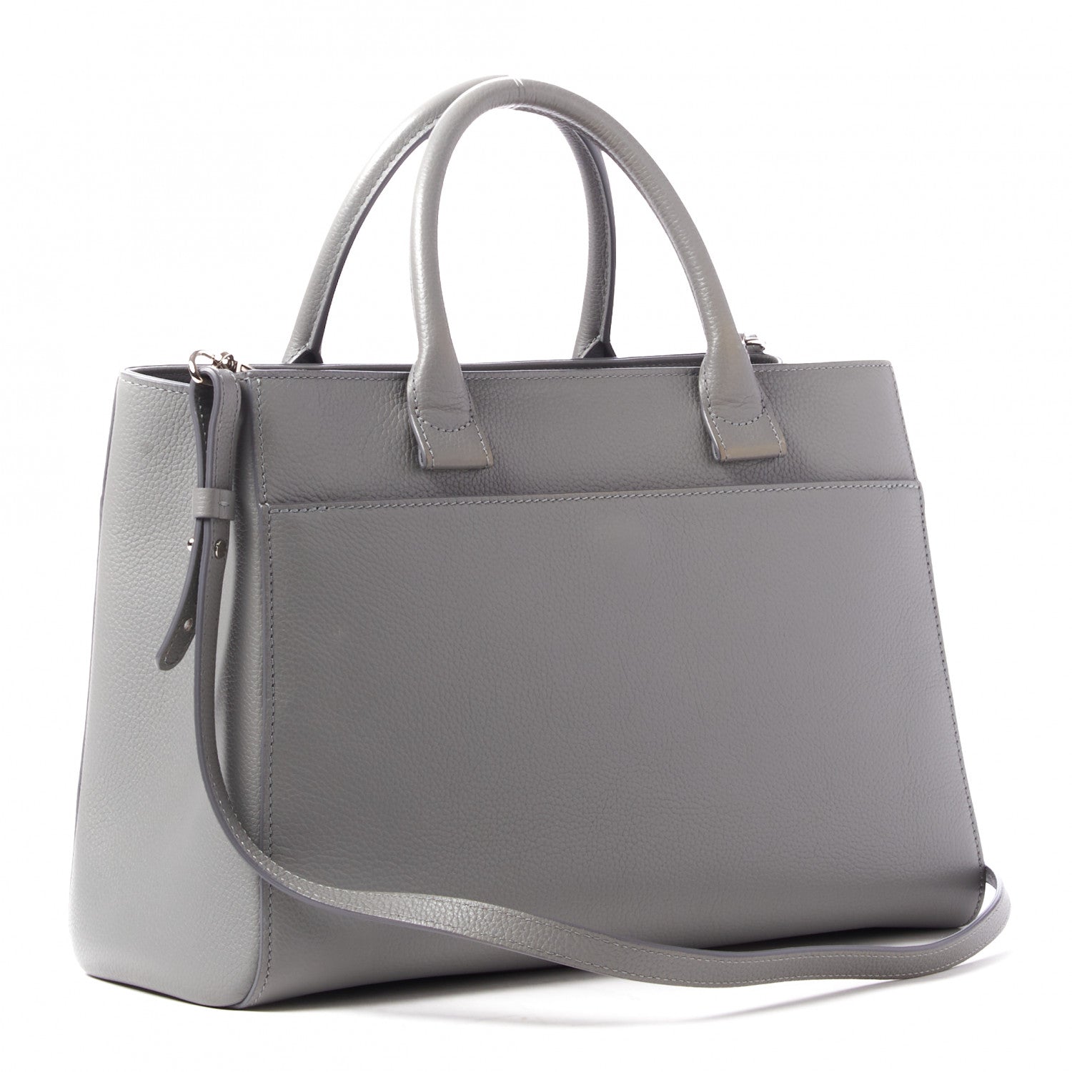 Chanel Grained Calfskin Small Neo Executive Shopper Tote Grey 3 of 11