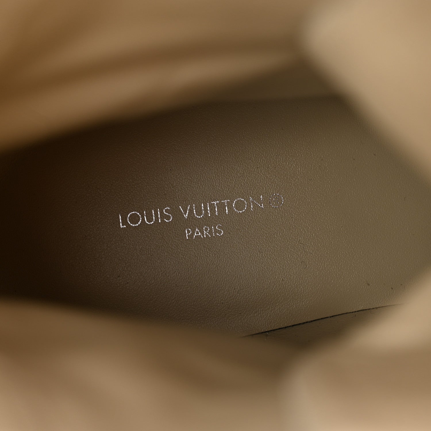 Louis Vuitton Suede Calfskin Laureate Platform Desert Boots 36.5 Taupe 6 of 9