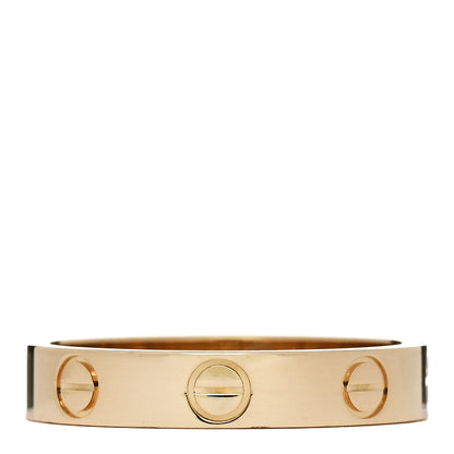 Cartier 18K Yellow Gold 3.5mm LOVE Wedding Band Ring 53 6.5 1 of 5