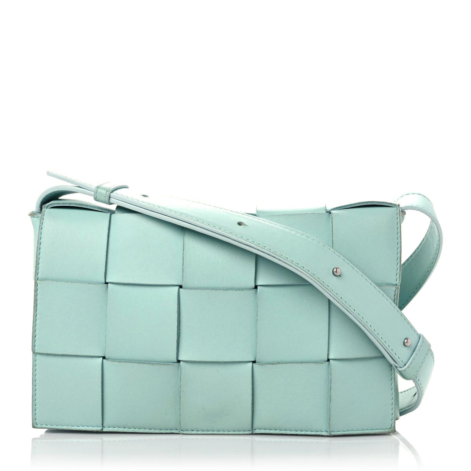 Bottega Veneta Nappa Maxi Intreccio Cassette Bag Linoleum 1 of 22
