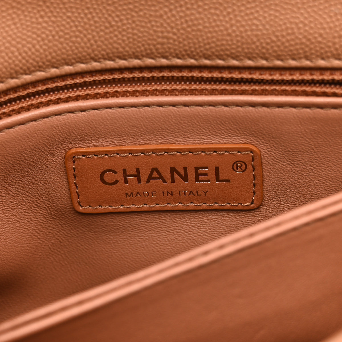 Chanel Caviar Quilted Mini Coco Handle Flap Beige 6 of 10