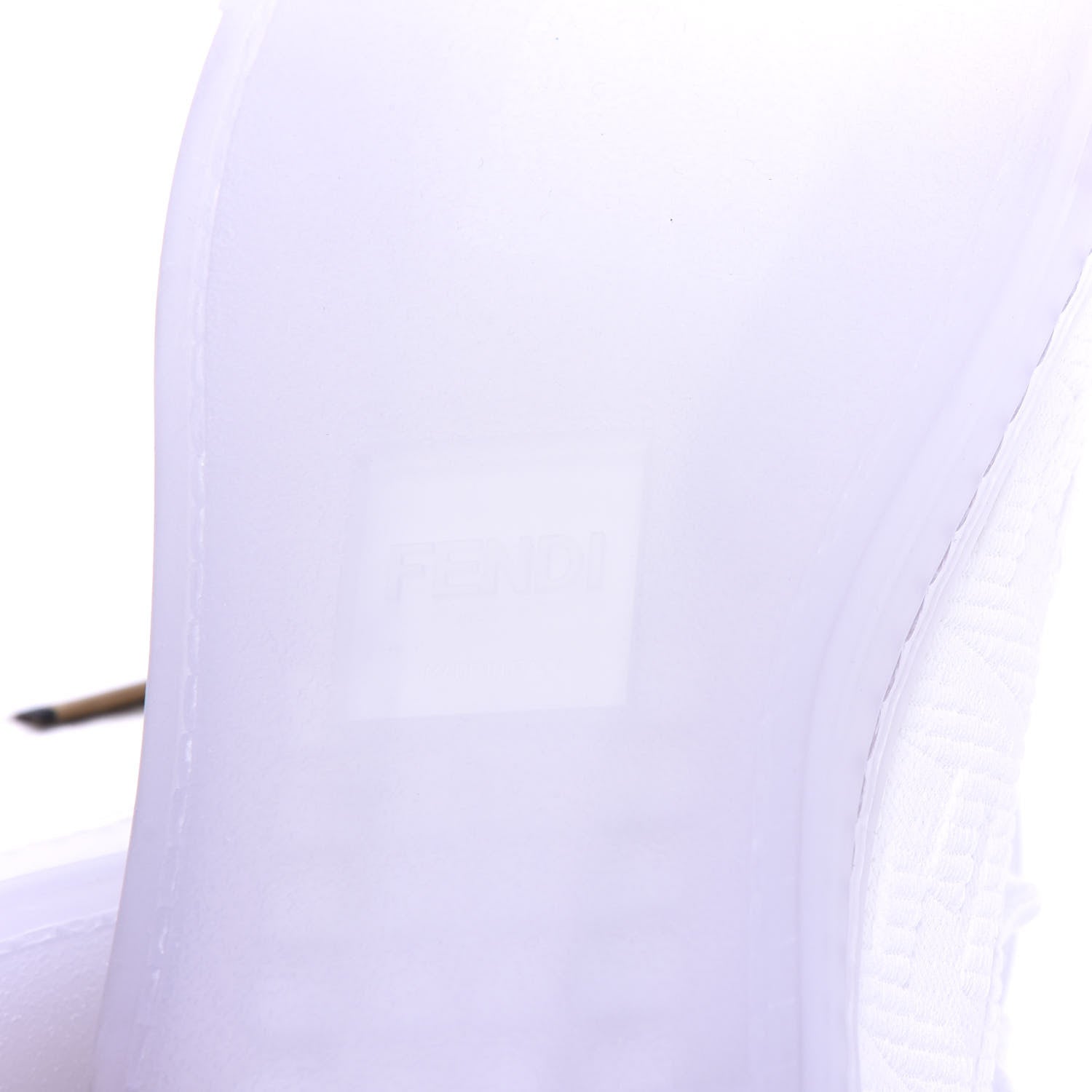 Fendi Corda FF Promenade Low Top Sneakers 35 White 8 of 10