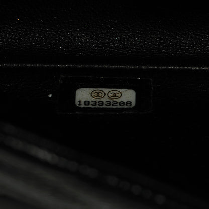Chanel Caviar Clutch Flap Black 8 of 8