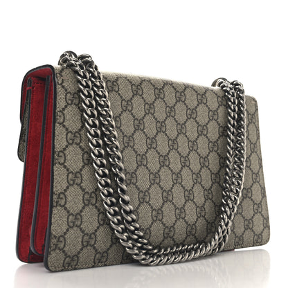 Gucci GG Supreme Monogram Small Dionysus Shoulder Bag Red 3 of 10