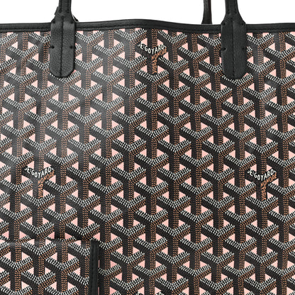 Goyard Goyardine Saint Louis Claire Voie Black Pink 9 of 11