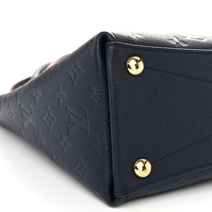 Louis Vuitton Empreinte V Tote MM Marine Rouge 9 of 10