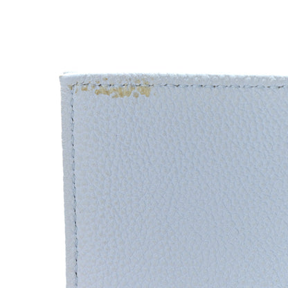 Christian Dior Calfskin Large Diorama Croisiere Chain Wallet Light Blue 10 of 16