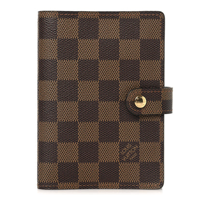 Louis Vuitton Damier Ebene Small Ring Agenda Cover 1 of 6