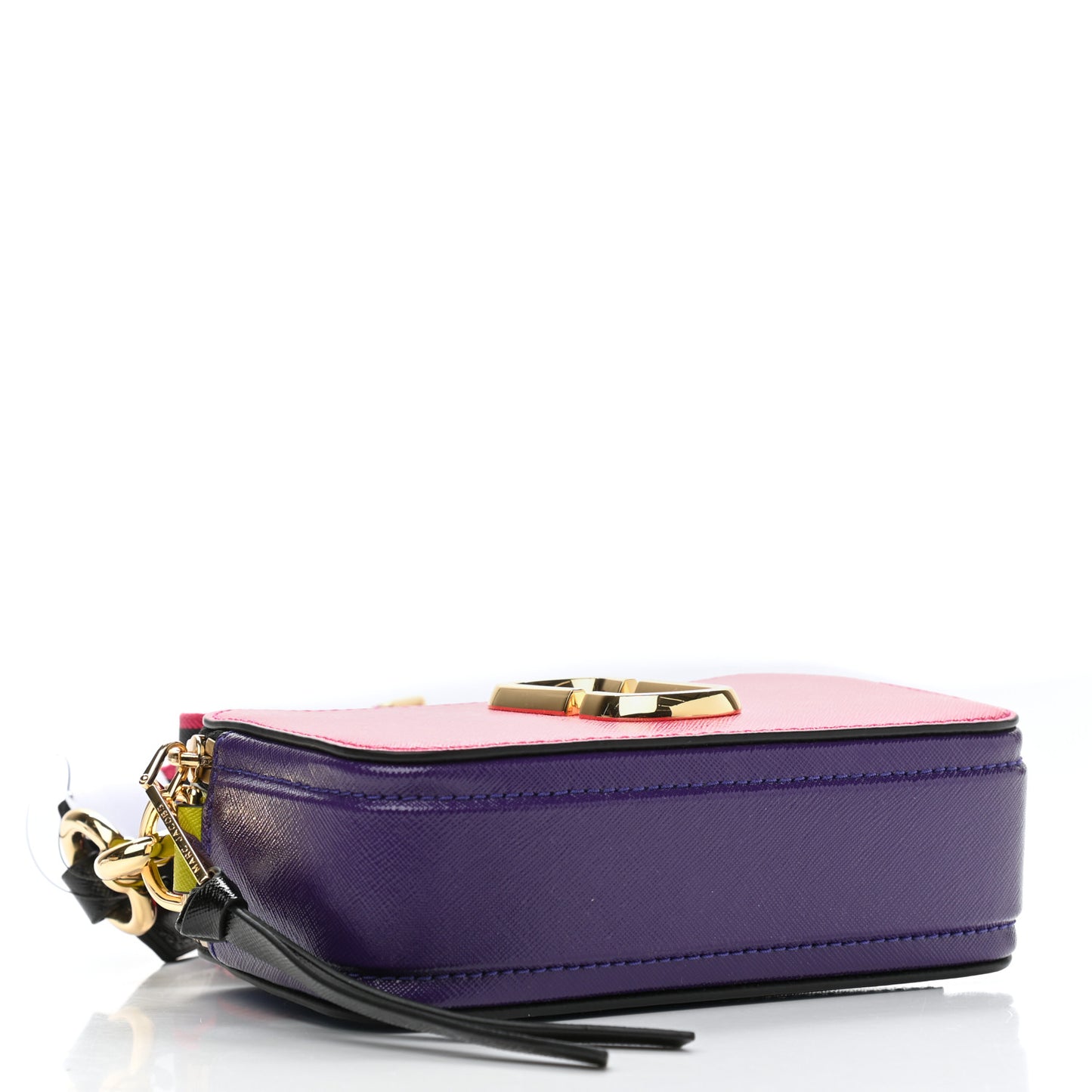 Saffiano Small Snapshot Camera Bag Red Multicolor