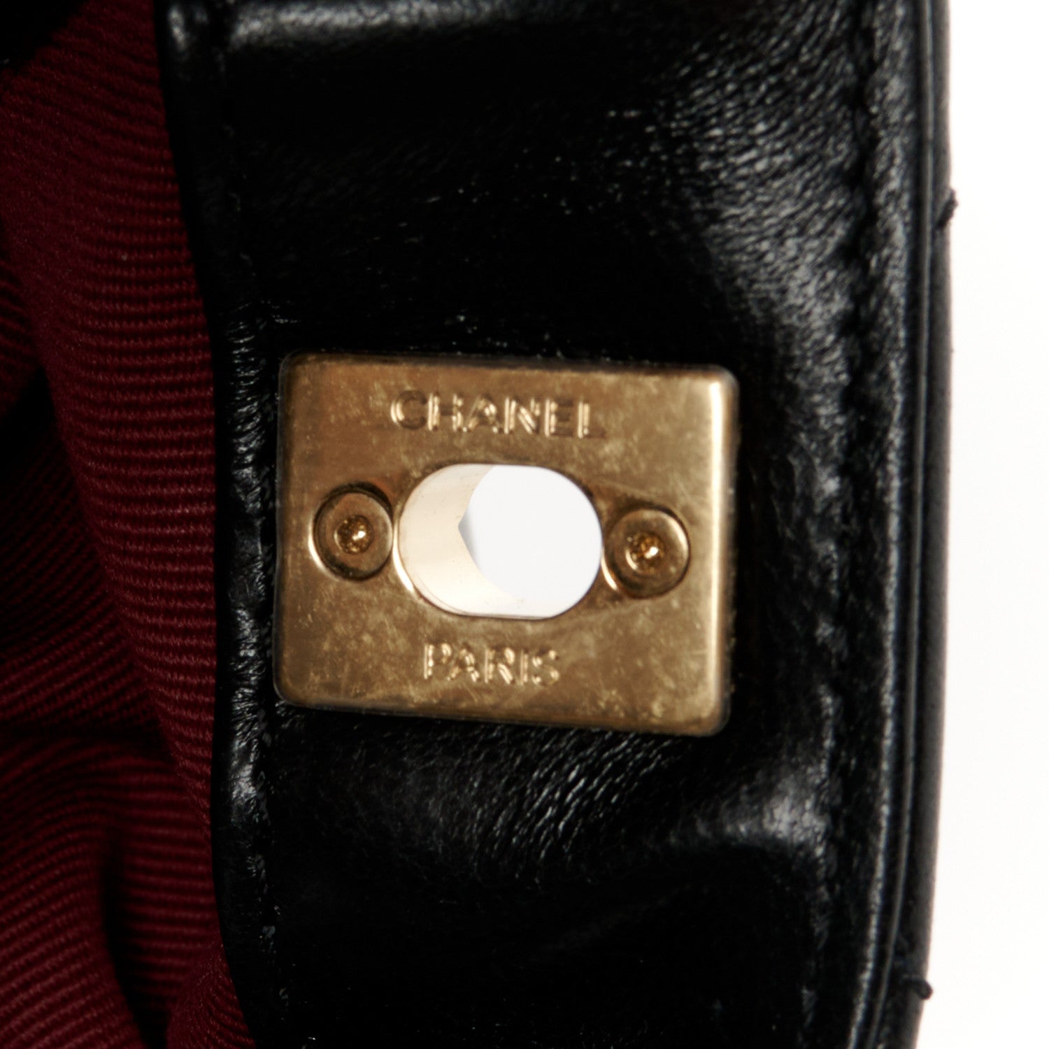 Chanel Shiny Lambskin Quilted Medium Camera Case Black 8 of 11