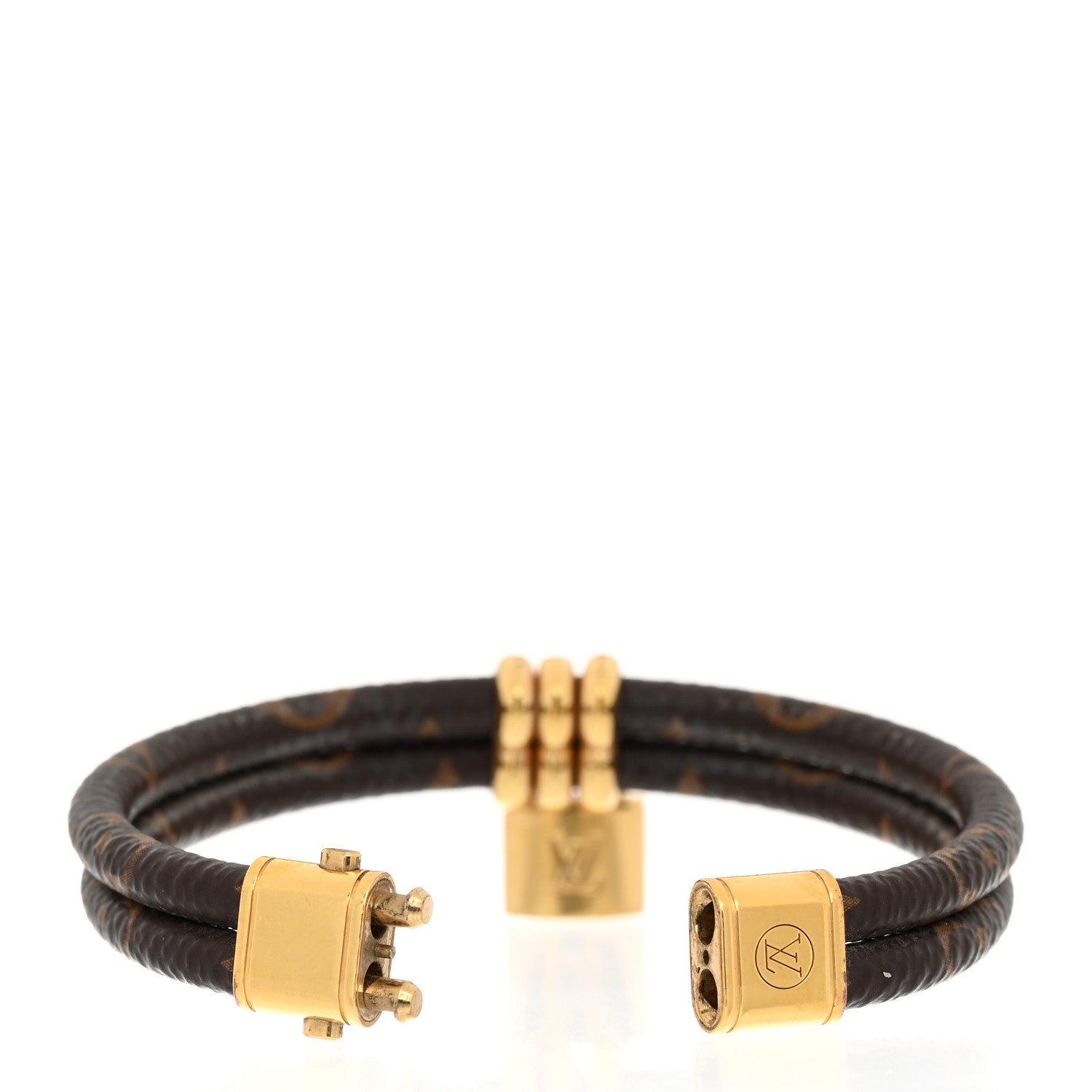 Louis Vuitton Monogram Keep it Twice Bracelet 19 5 of 5
