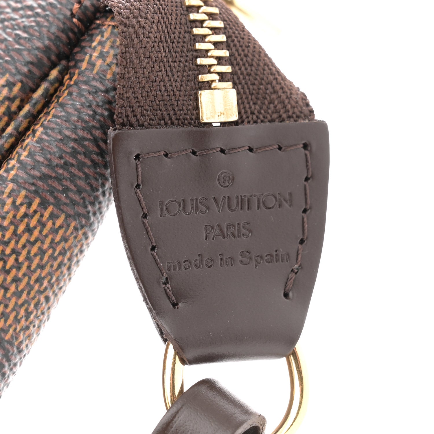 Louis Vuitton Damier Ebene Pochette Accessories 6 of 10